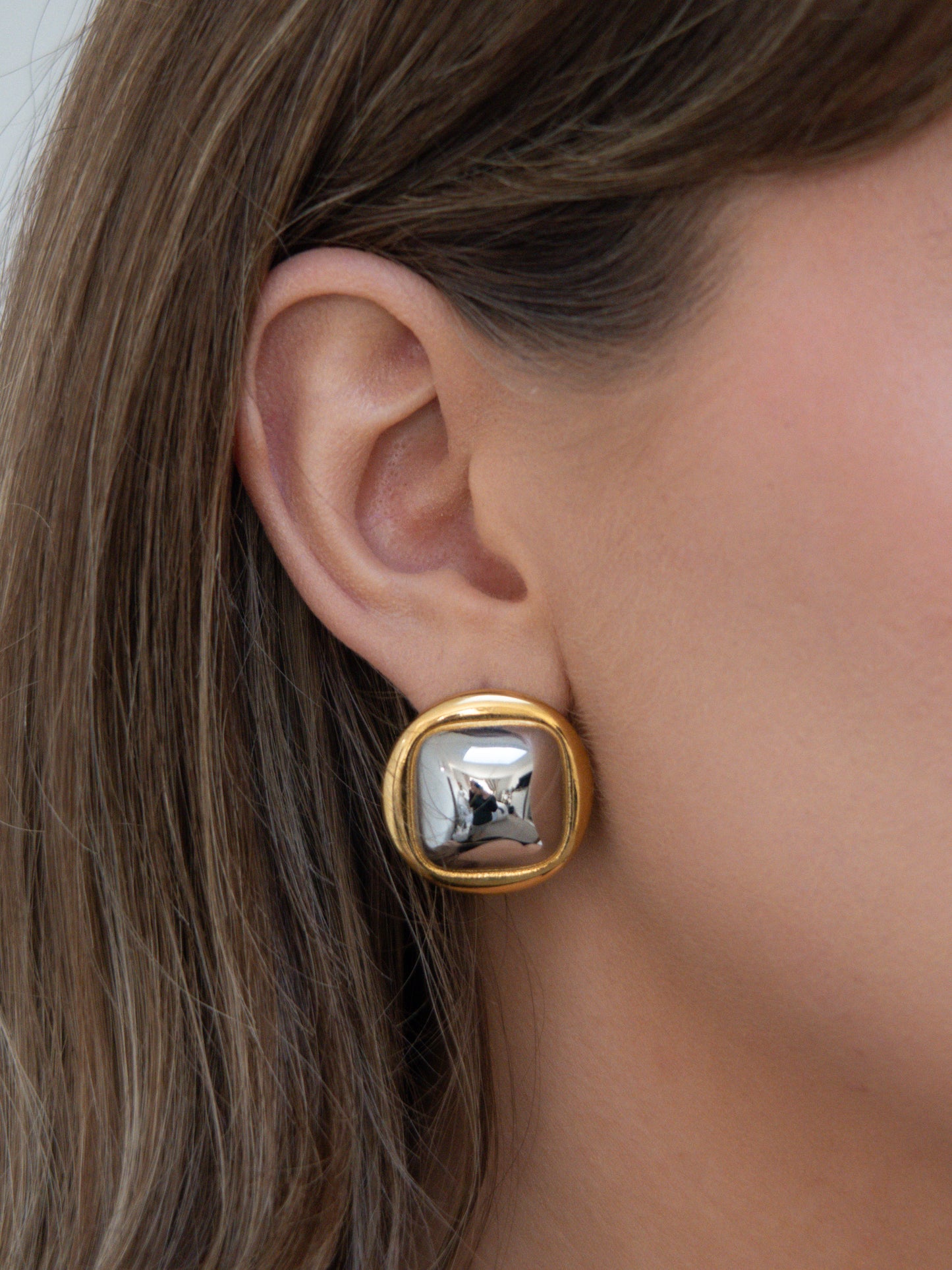 Mixed Metal Sheri Earrings