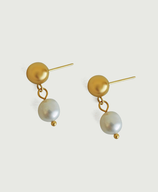 Cari Pearl Drop Earrings