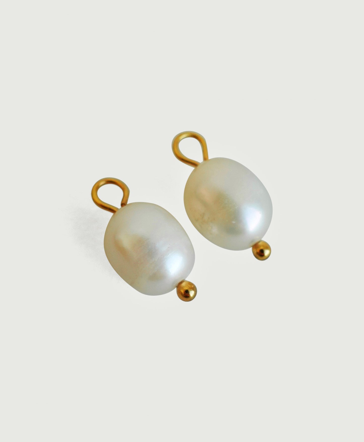 Nori Pearl Huggie Earrings